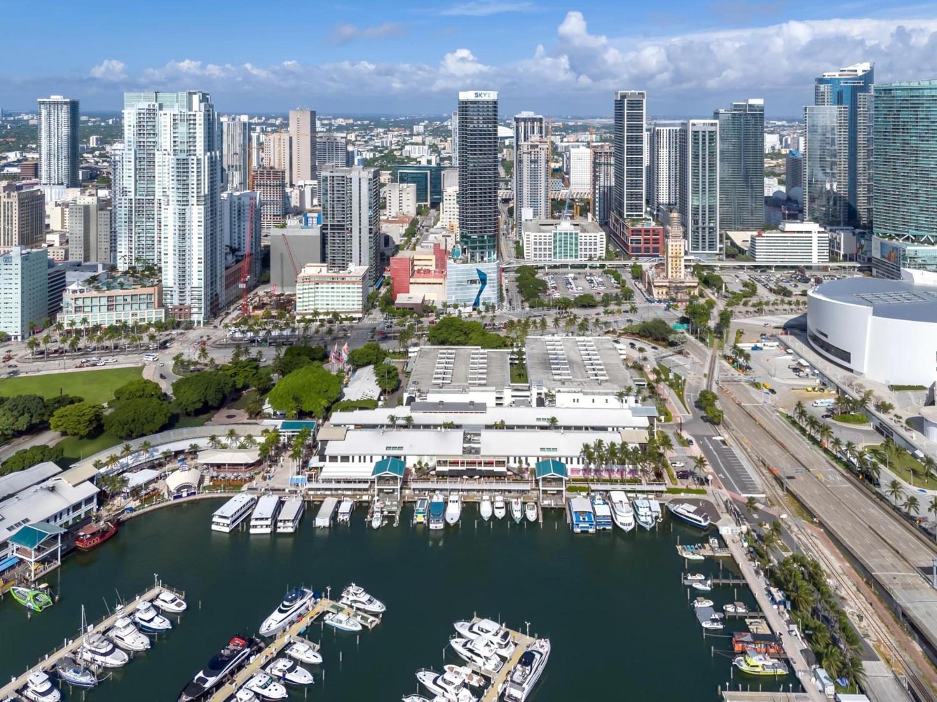 Modern 1Br Apartment With Breathtaking Views Heart Of Downtown Miami Kültér fotó